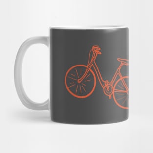 Roll With Jesus Christian Cyclist Design Mug